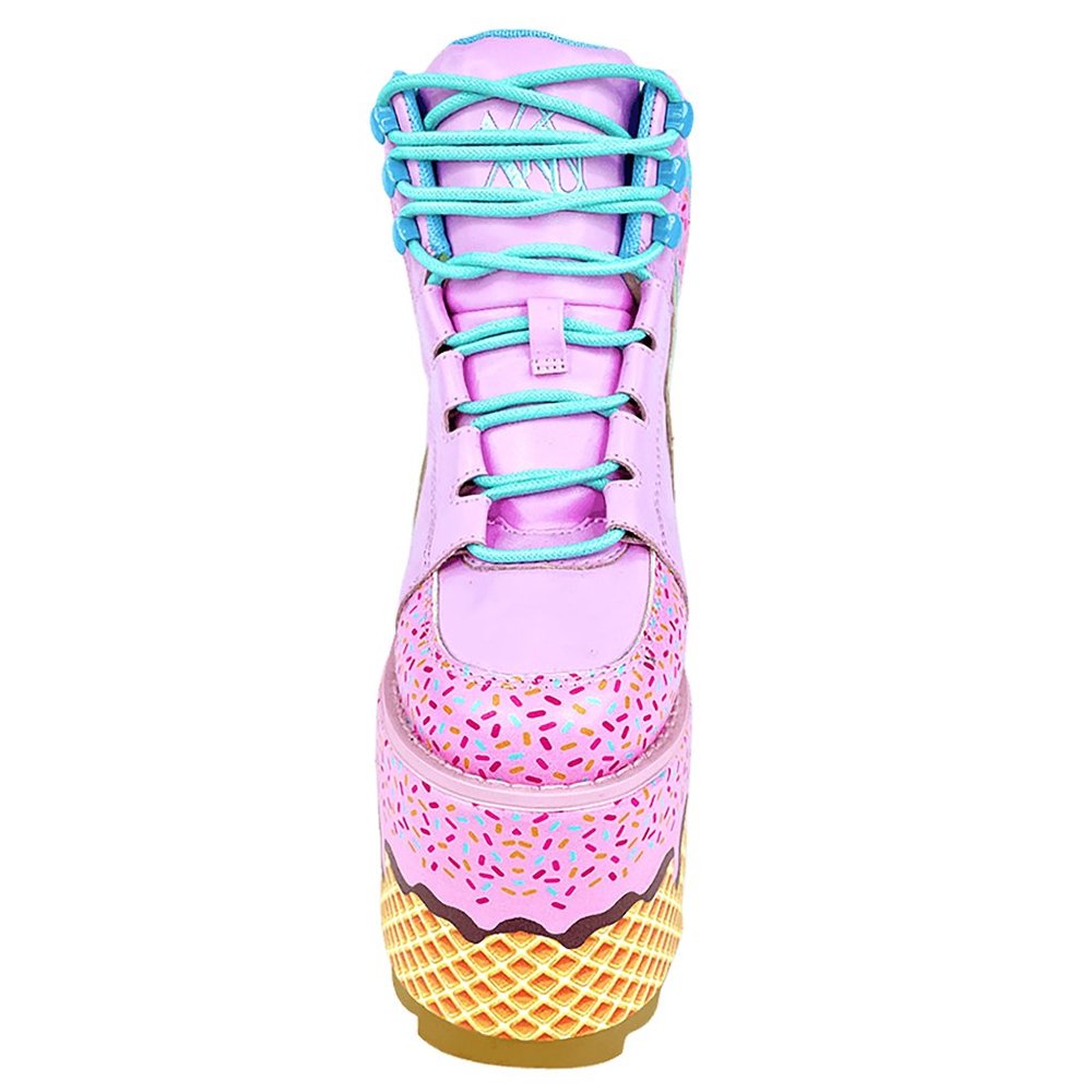 YRU Qozmo Ice Cream Platform Sneakers - Picture 2 of 4